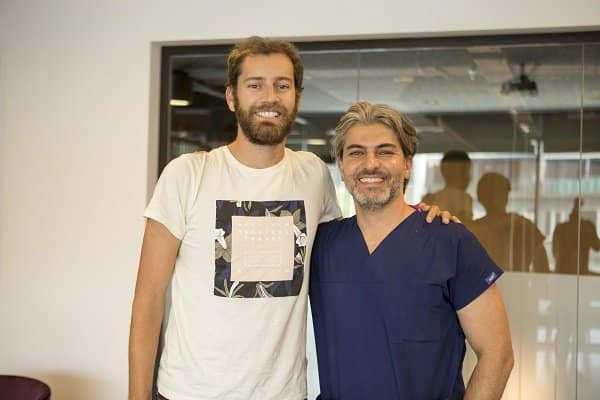 Haartransplantation Ablauf Dr. Serkan Aygin Nachuntersuchung Patient