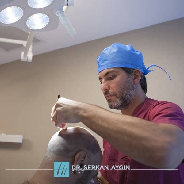 FUE Haartransplantation mit Dr. Serkan Aygin 1